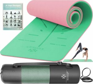 Kesser® Gymnastikmatte mit Tragegu...