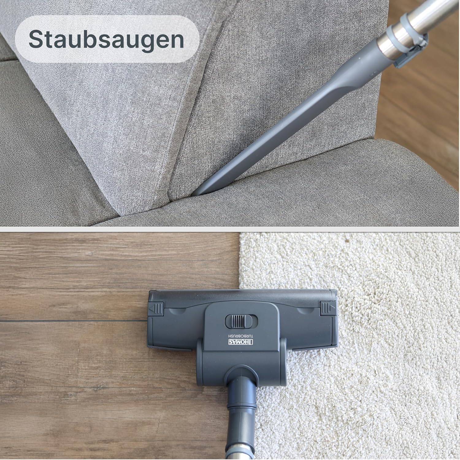 THOMAS CYCLOON HYBRID PET & FRIENDS Beutelloser Staubsauger, Zyklonstaubsauger, Zyklonfilterung, Wasserfilterung, ideal für Haustierbesitzer, 1700 Watt max., Hergestellt in Deutschland – Bild 5