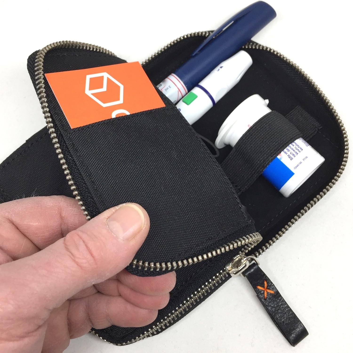 Diabetikertasche One Plus Nylon Schwarz 205 – Bild 5