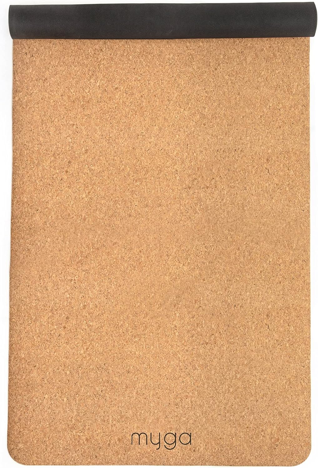 Myga Yogamatte aus Kork – Extra große Trainingsmatte mit tollem Halt, Pilates, Stretching und Fitness – umweltfreundlicher Naturkork – 205 cm x 70 cm x 6 mm