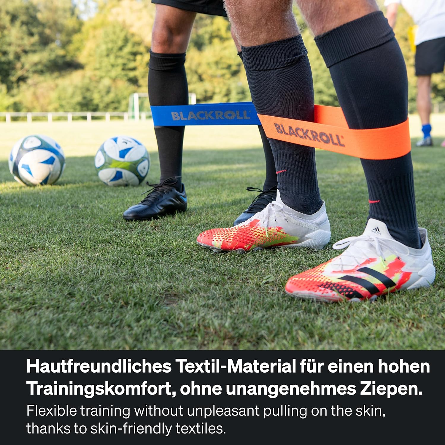 BLACKROLL Amlbbe Fitnessband, Loopband, Übungsband, Gymnastikband, Sportband mit starker Dehnung, Einheitsgröße – Bild 5