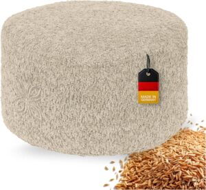 Kuscheliges rundes Meditationskisse...