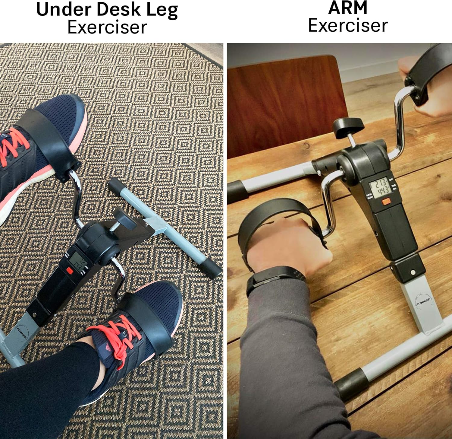 Heimtrainer-Pedale, Mini-Heimtrainer, zusammenklappbares Heimtrainer, Heimtrainingsgeräte, Seniorenpedale, Pedale für ältere Menschen, Pedaltrainer für Senioren, Pedale – Bild 5
