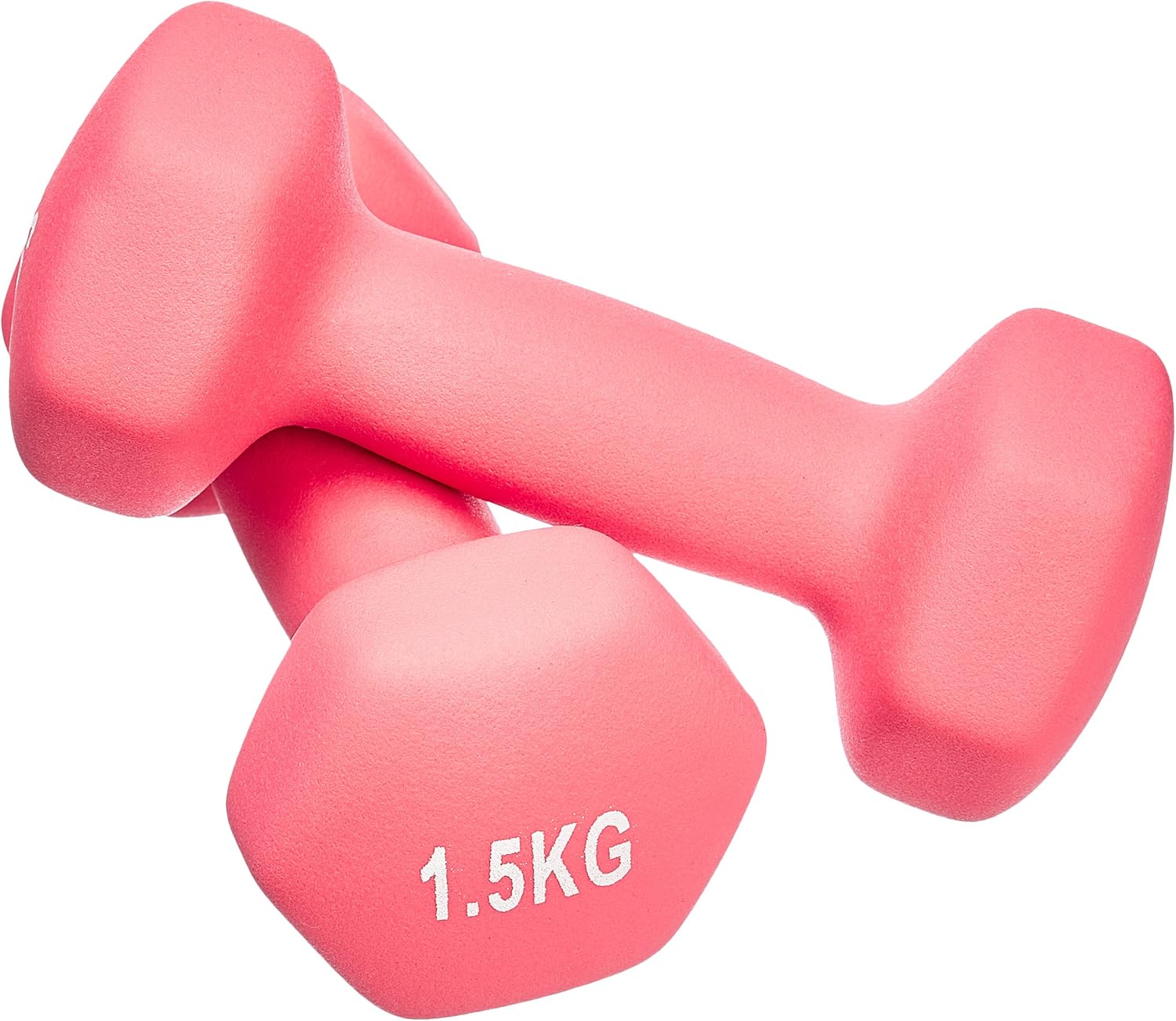 Amazon Basics Neopren Hanteln Gewichte (2er-Sets, 1kg - 5kg Hanteln) – Bild 2