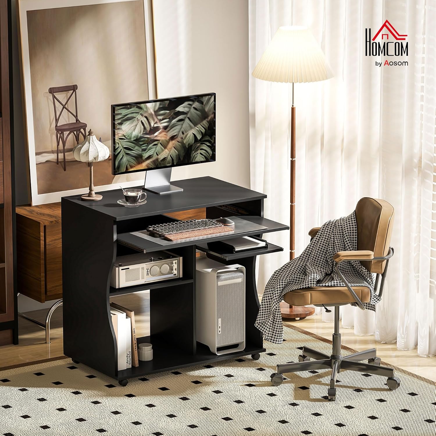 Homcom Eckschreibtisch, Schreibtisch, Bürotisch, PC-Tisch, Computertisch – verschiedene Modelle – Bild 2