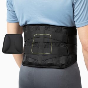 BraceUP Rückenstütze mit Lendenki...