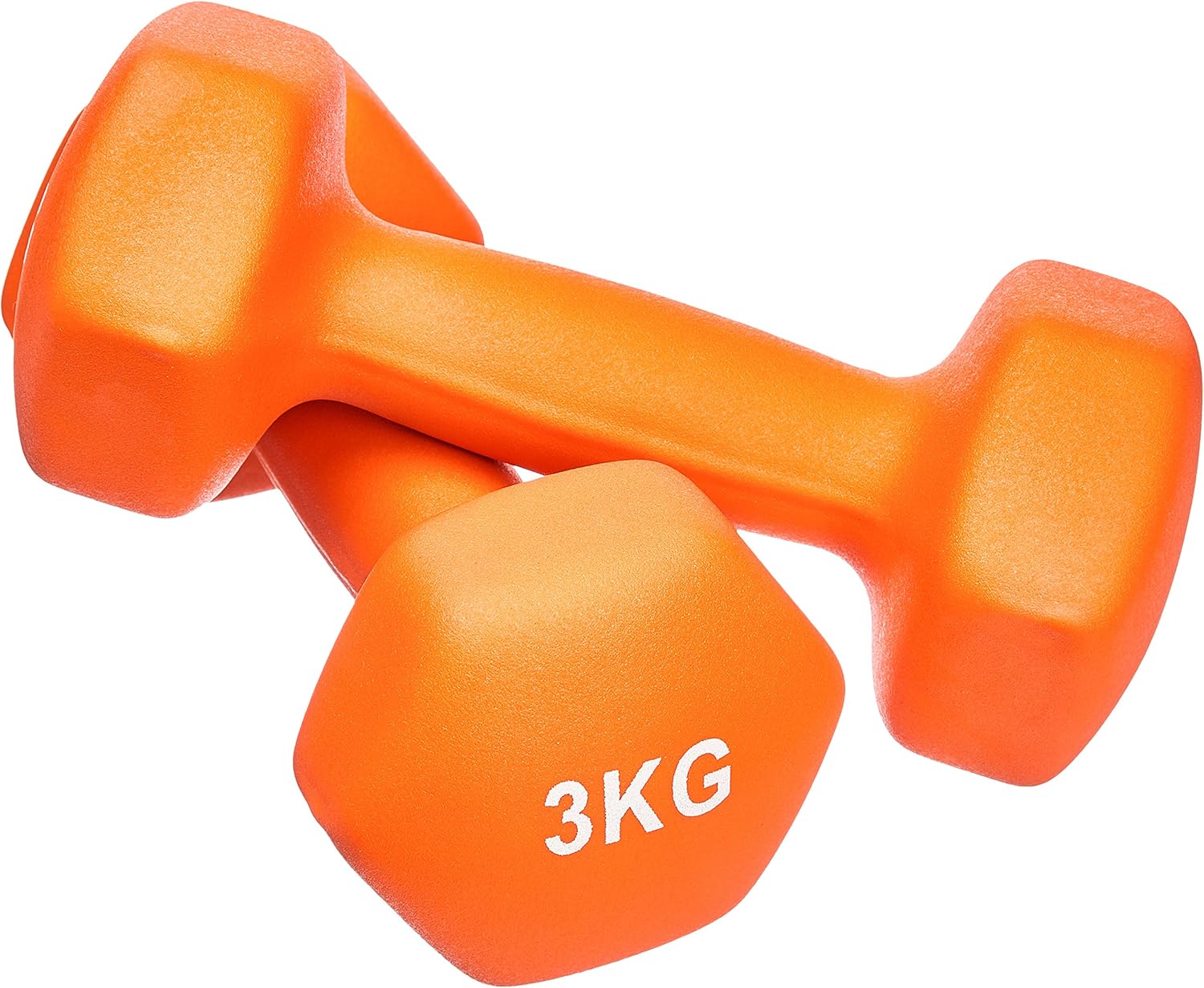 Amazon Basics Neopren Hanteln Gewichte (2er-Sets, 1kg - 5kg Hanteln) – Bild 4