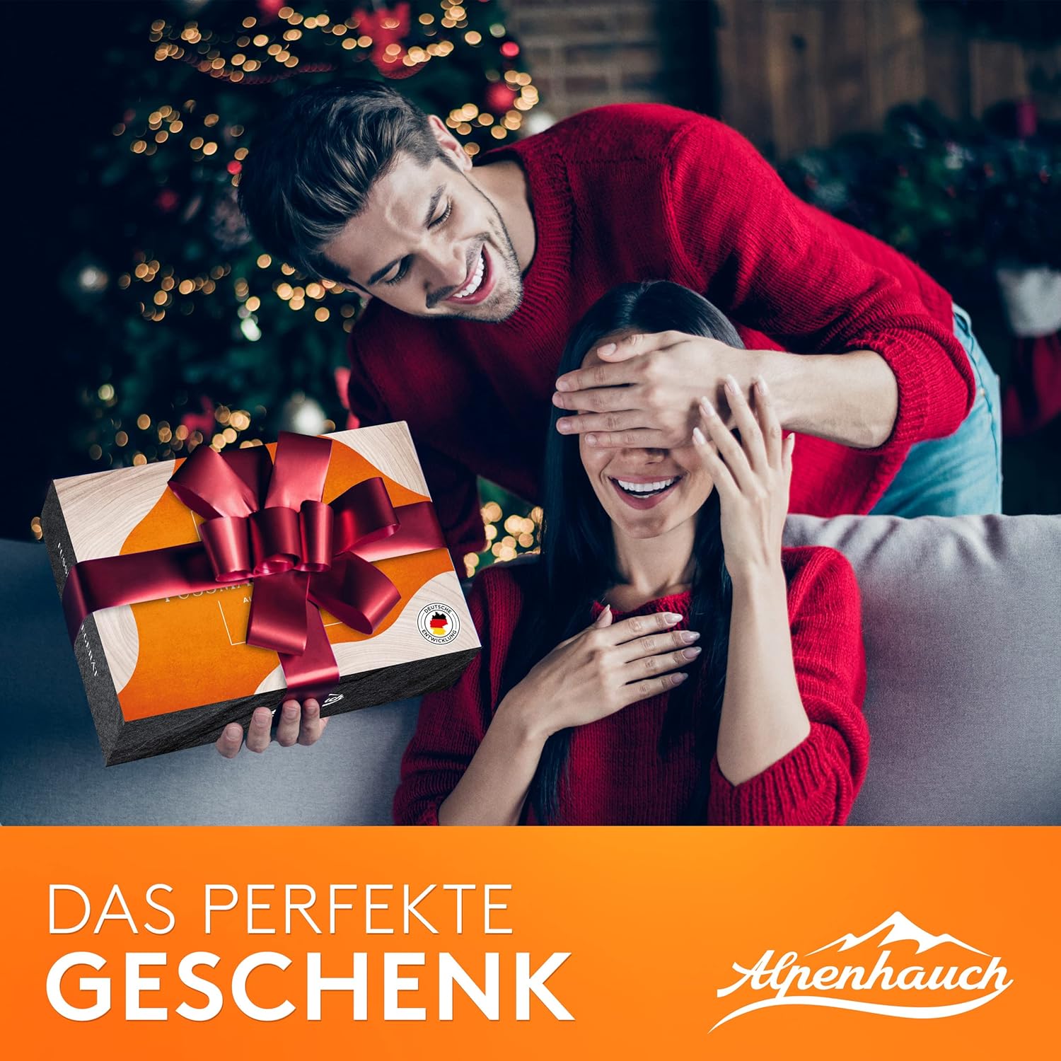ALPENHAUCH – Fußmassageroller aus Echtholz mit Akupressurmatte – revitalisierendes Fußmassagegerät mit Noppen – stimulierender Fußmassageroller – Fußmassage bei Fersensporn und Plantarfasziitis – Bild 7