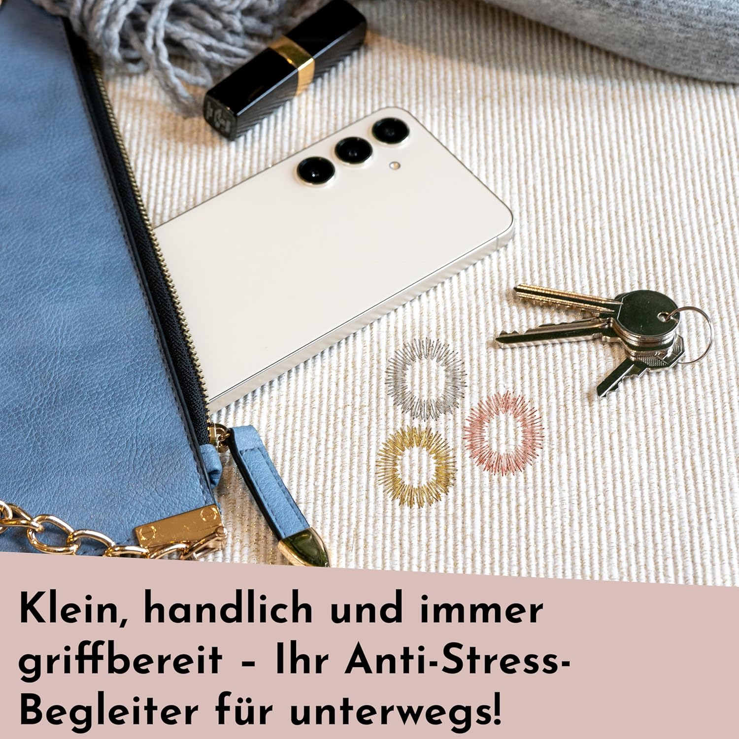 Nordstern Akupressurringe 10 Stück – Anti-Stress-Massageringe für Finger – Hilfsmittel zur Selbstmassage gegen Muskelverspannungen – Bild 5