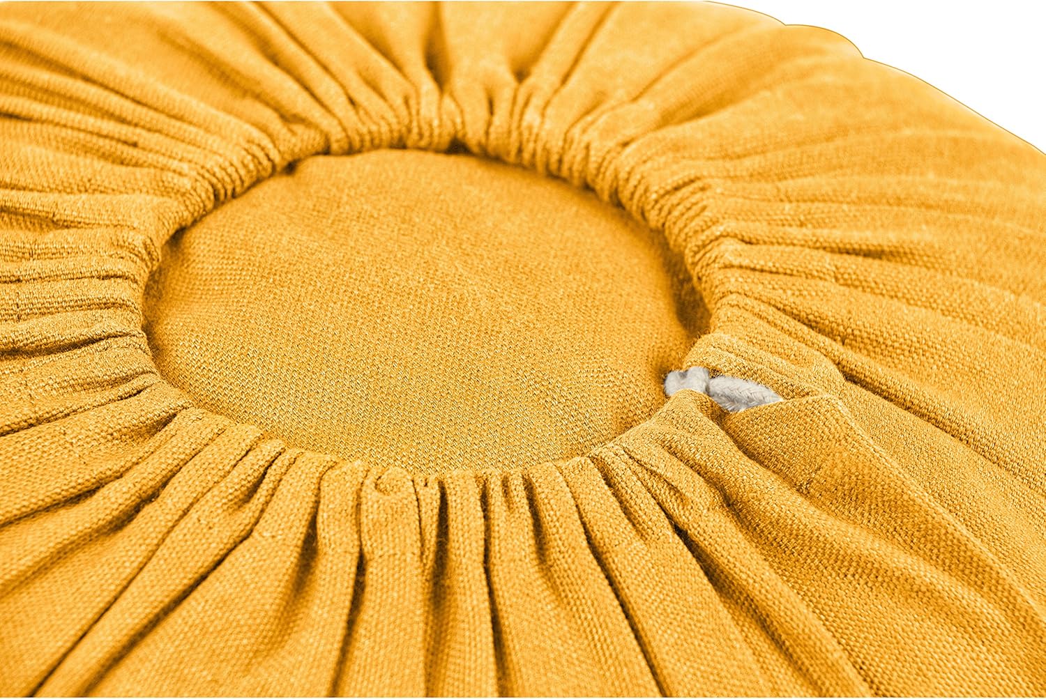 Lotuscrafts Yogakissen, Meditationskissen, extra niedrig – Höhe 10 cm – waschbarer Baumwollbezug – Yogakissen mit Dinkelfüllung – GOTS-zertifiziert – Bild 2