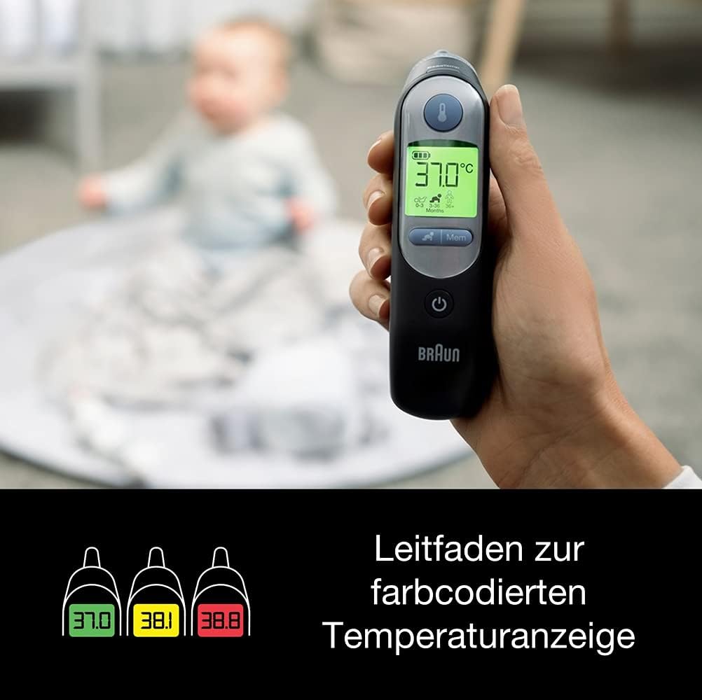 Braun ThermoScan IRT6520B 7 Ohrthermometer mit Alterspräzision – Bild 5