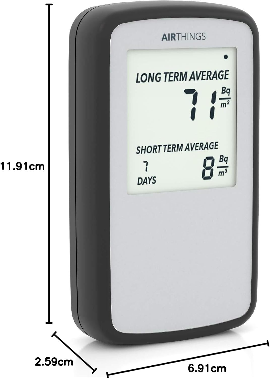 Corentium Home von AirThings, Radon-Gasdetektor, internationale Version in Bq/m – Bild 6