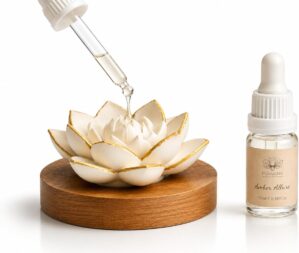 Lotus-Aroma-Diffusor – handgefert...