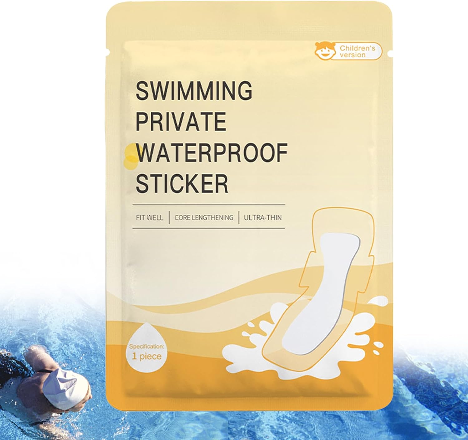 Wasserdichte Damenbinden zum Schwimmen während des | Hypoallergene Hygieneprodukte für den Wasserzyklus, Intimschutz zum Tragen unter dem Kostüm für Outdoor-Aktivitäten – Bild 7