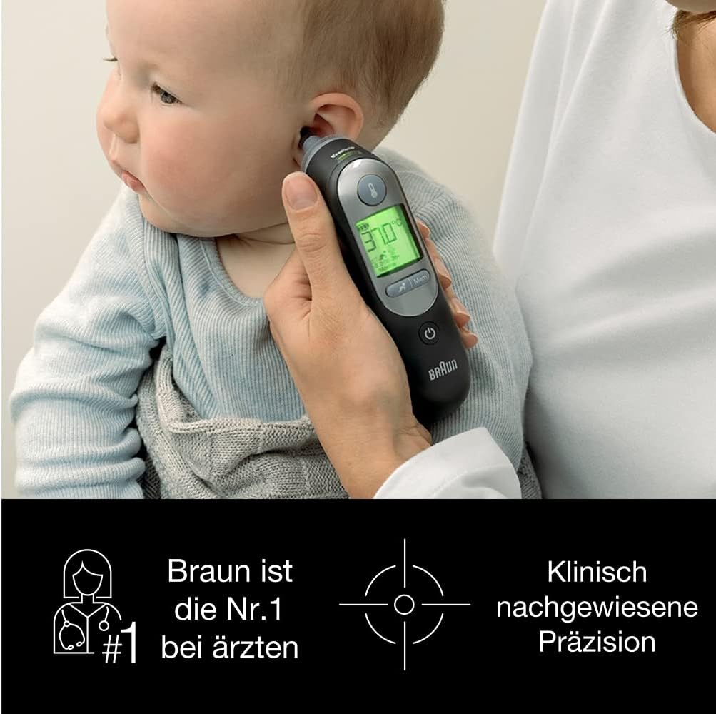 Braun ThermoScan IRT6520B 7 Ohrthermometer mit Alterspräzision – Bild 3