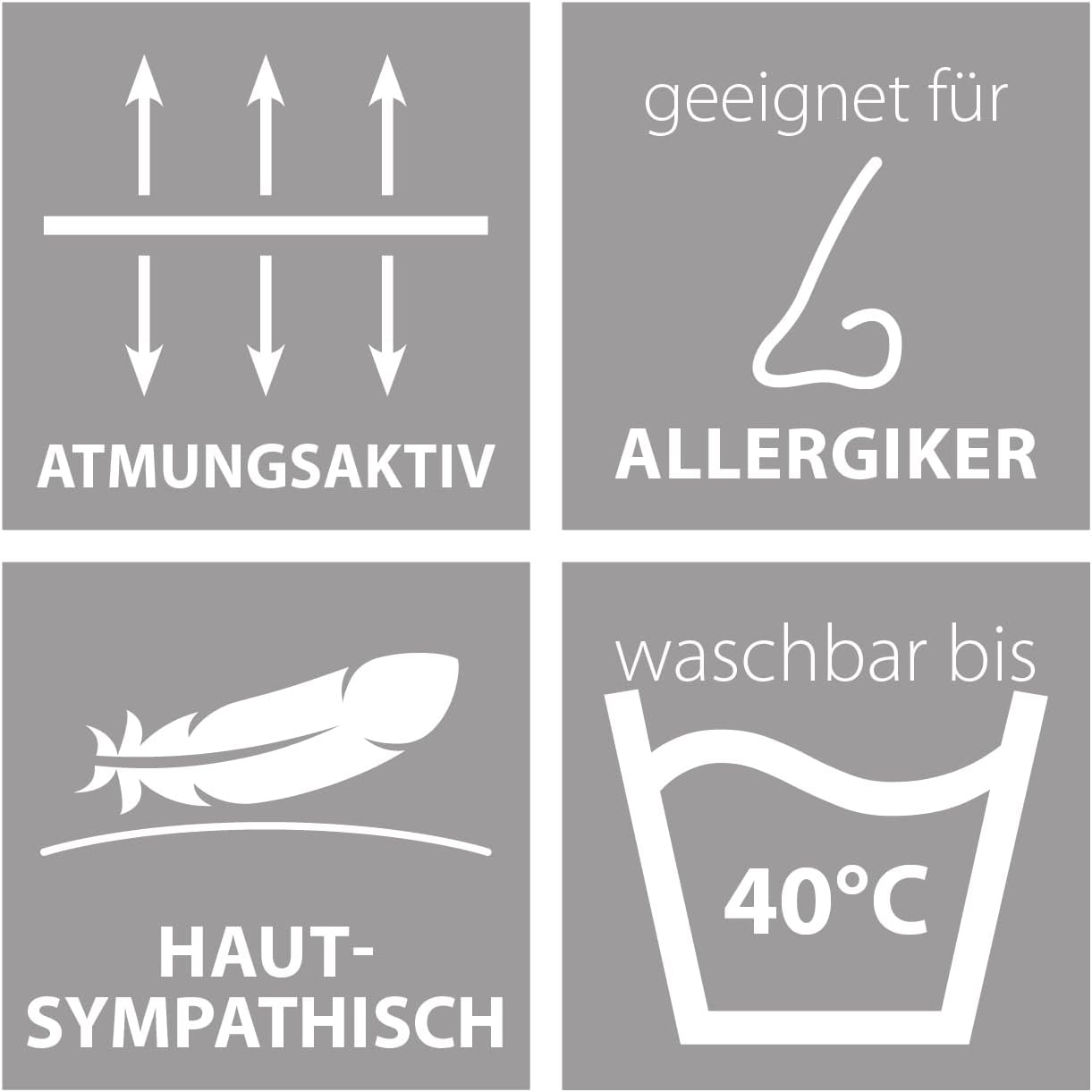 Traumnacht Cozy Stuhlkissen, 2er-Set, 40 x 40 x 6 cm, Sitzkissen für Gartenstühle, Küche & Esszimmer, Stuhlauflagen für drinnen und draußen, Helltürkis – Bild 5