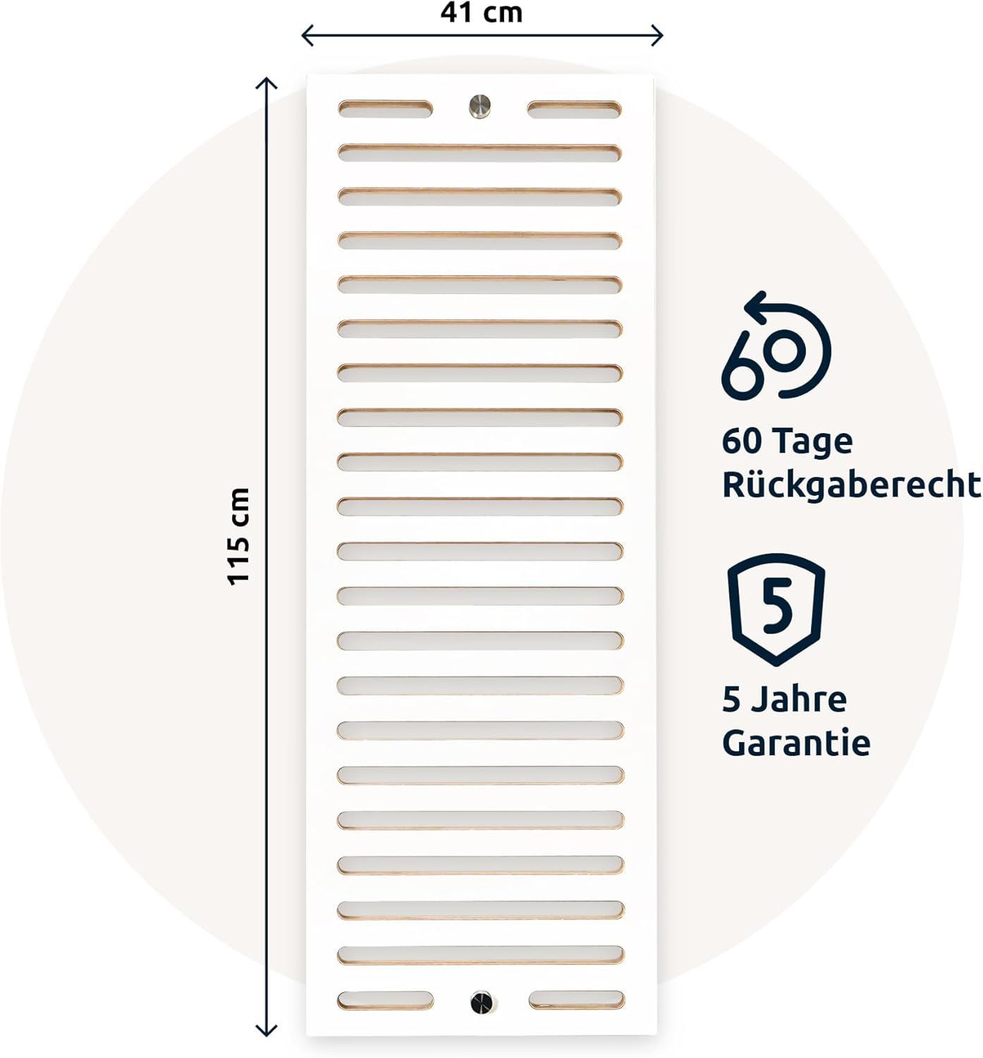 MaxFitness – Faszienrollen-Set mit Wandhalterung Performance – inklusive LeanBoard & PickUp – 2 Schaumstoffrollen gegen Schmerzen (Rollenhalter Anthrazit/Wandhalterung weiß, Faszien-Set Performance) – Bild 2