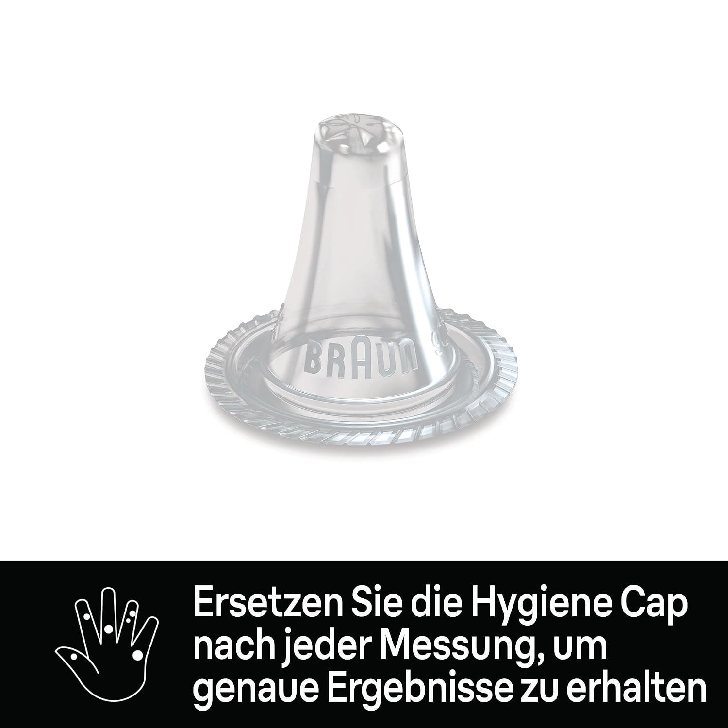 Braun ThermoScan 3 Ohrthermometer, schnell, 1-Sekunden-Messung, akustische Fiebermeldung, digitale Anzeige, für Babys und Kleinkinder geeignet, die Marke Nr. 1 bei Ärzten, IRT3030 – Bild 5