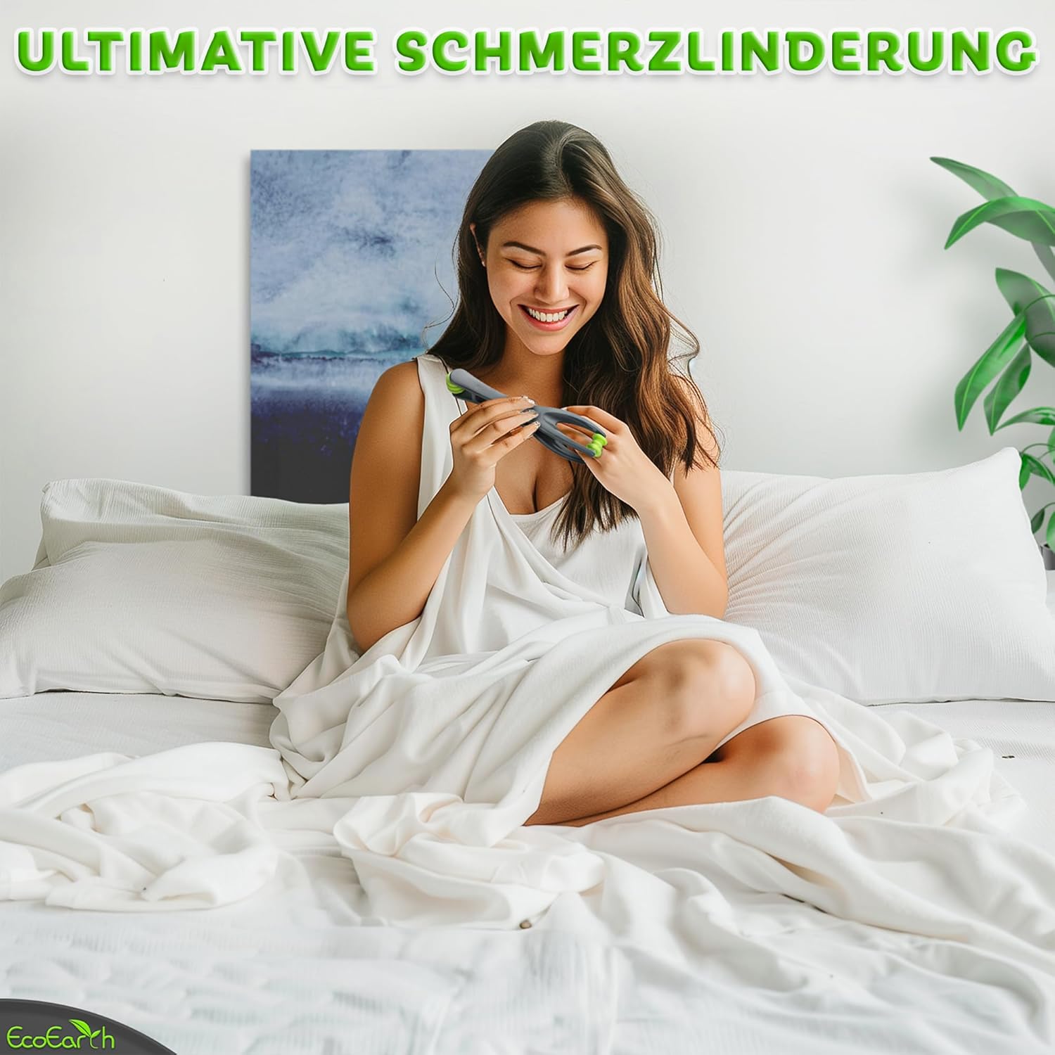EcoEarth Finger- und Handmassagegerät für Tiefenmassage – Akupressur-Massagerollen für Arthritis, Karpaltunnelsyndrom, Stress und Schmerzlinderung – Bild 4