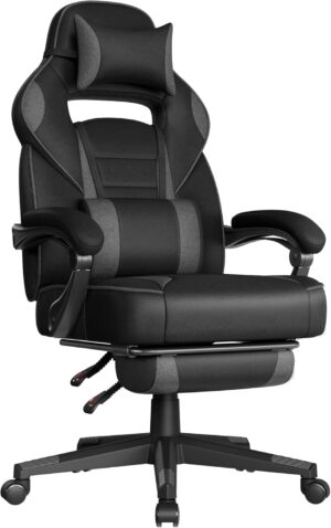 SONGMICS Gaming-Stuhl, Bürostuhl m...