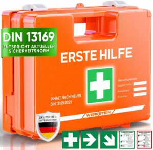 WERKSTEIN Erste-Hilfe-Set mit Wandh...