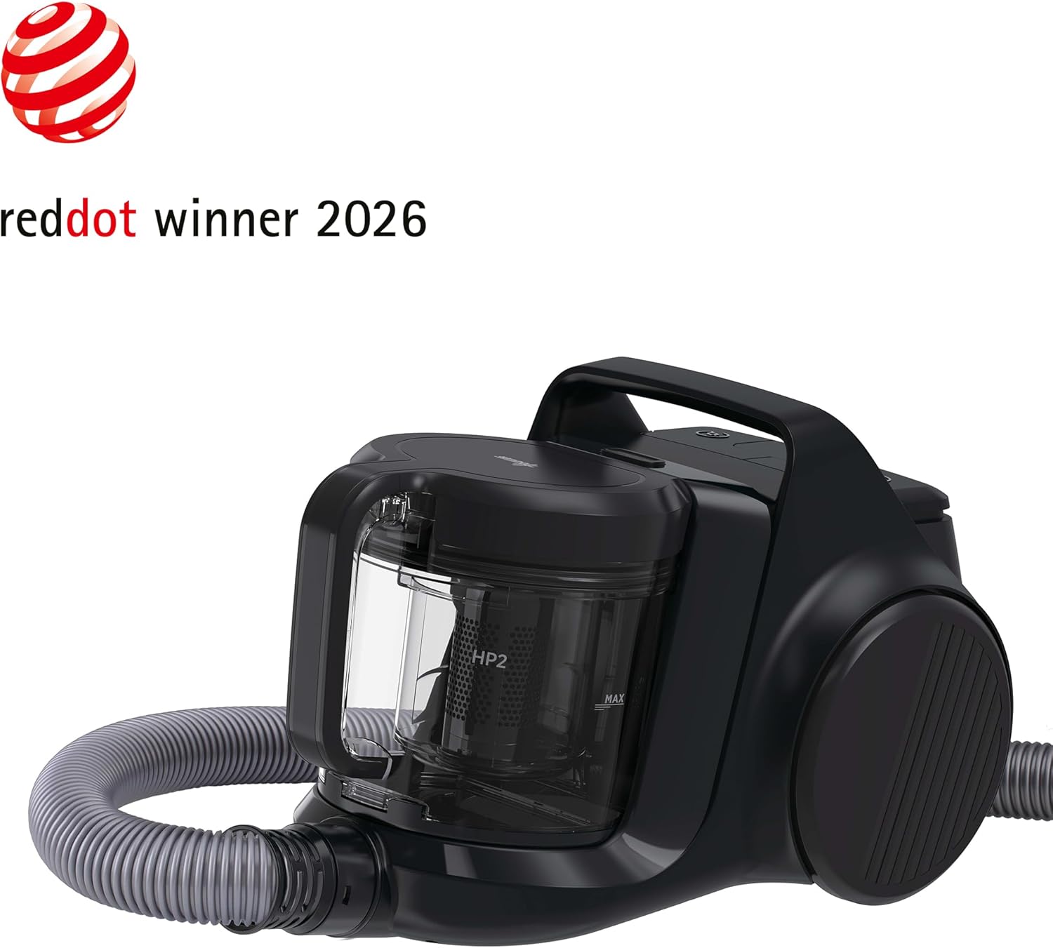 Hoover HP2 leistungsstarker Bodenstaubsauger ohne Beutel für Hartböden und Teppiche, Staubsauger, leicht & kompakt, EPA-Staubfilter, 2,5 l Staubbehälter inklusive Zubehör, 850 W, Staubsauger mit Kabel 10 m – Bild 2