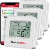 ThermoPro TP357-3 80m Bluetooth Hyg...
