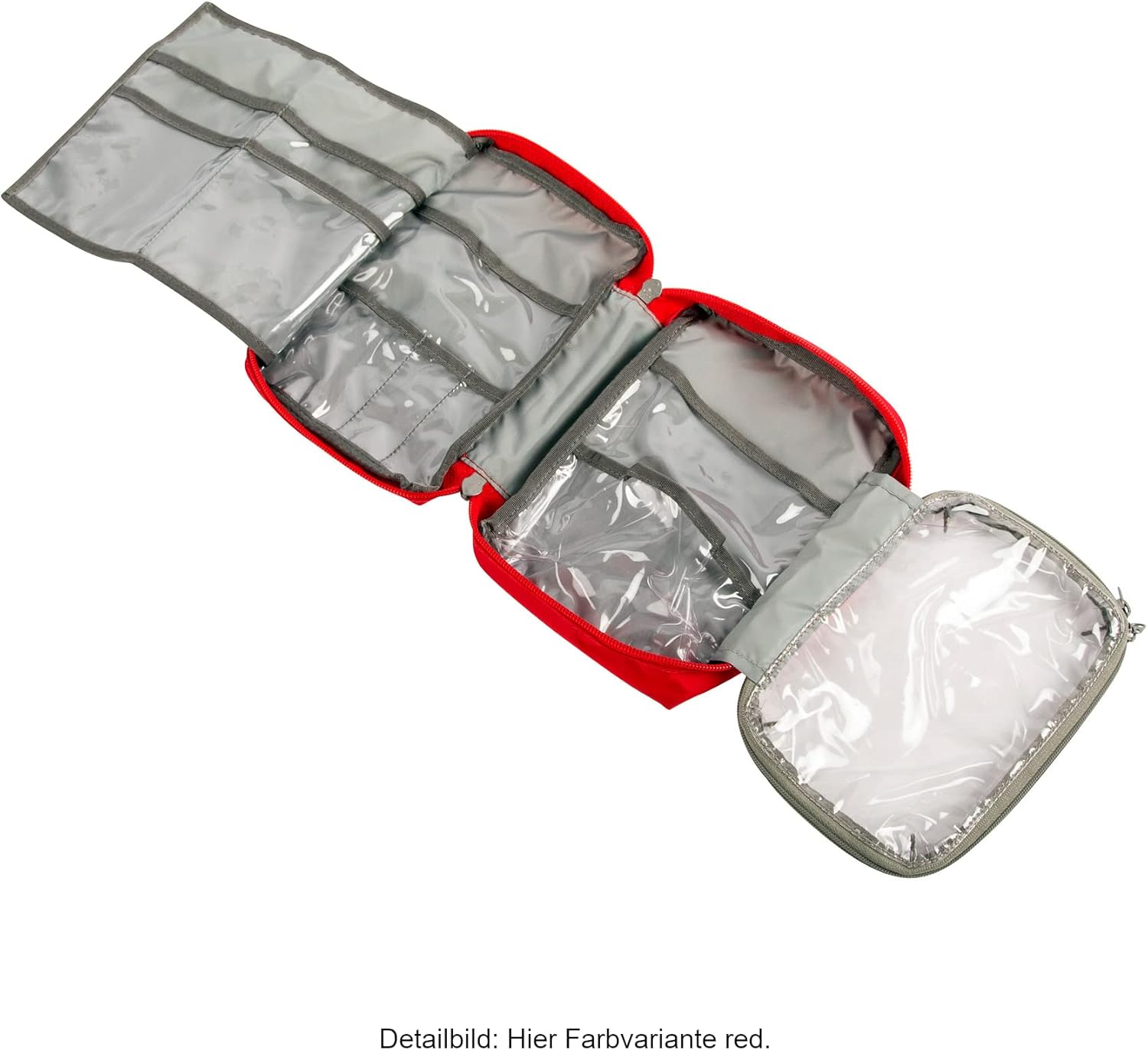 Tatonka First Aid S – Erste-Hilfe-Tasche (ohne Inhalt) mit geteiltem Hauptfach und Gürtelschlaufe – zum Selbstbefüllen – Maße: 18 x 12,5 x 5,5 cm – Bild 5