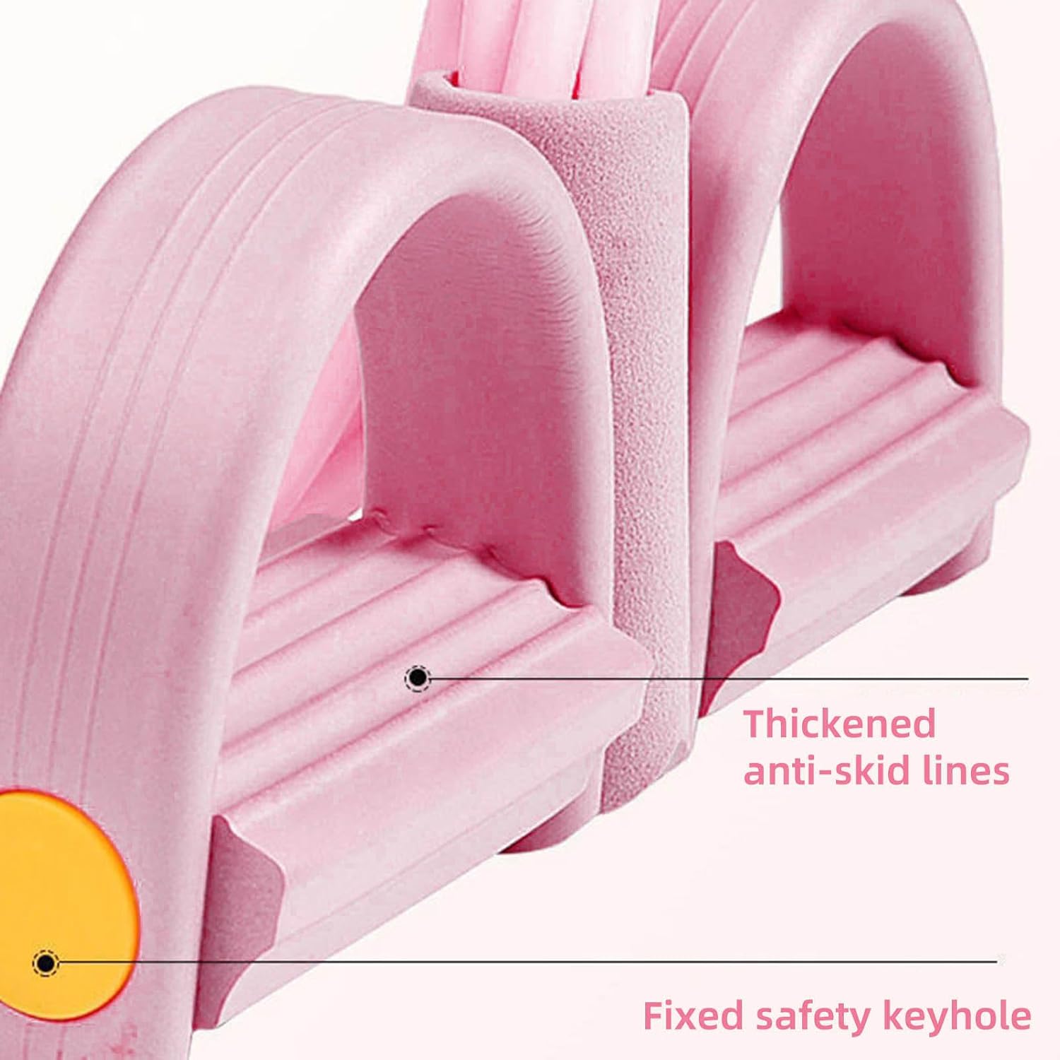 6 Tube Fitnessbänder mit Pedal – Elastischer Bauchtrainer für Zuhause, Workout-Band für Ganzkörperübungen & Krafttraining – Bild 9