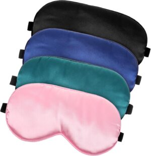 4 Stück Schlafaugenmasken für Mä...