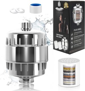 36-stufiger Duschfilter mit Vitamin...