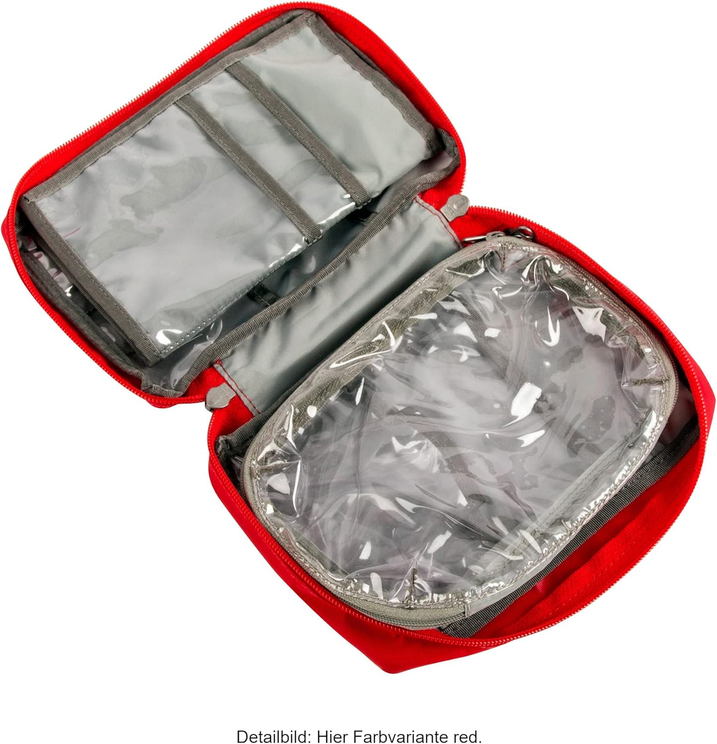 Tatonka First Aid S – Erste-Hilfe-Tasche (ohne Inhalt) mit geteiltem Hauptfach und Gürtelschlaufe – zum Selbstbefüllen – Maße: 18 x 12,5 x 5,5 cm – Bild 4