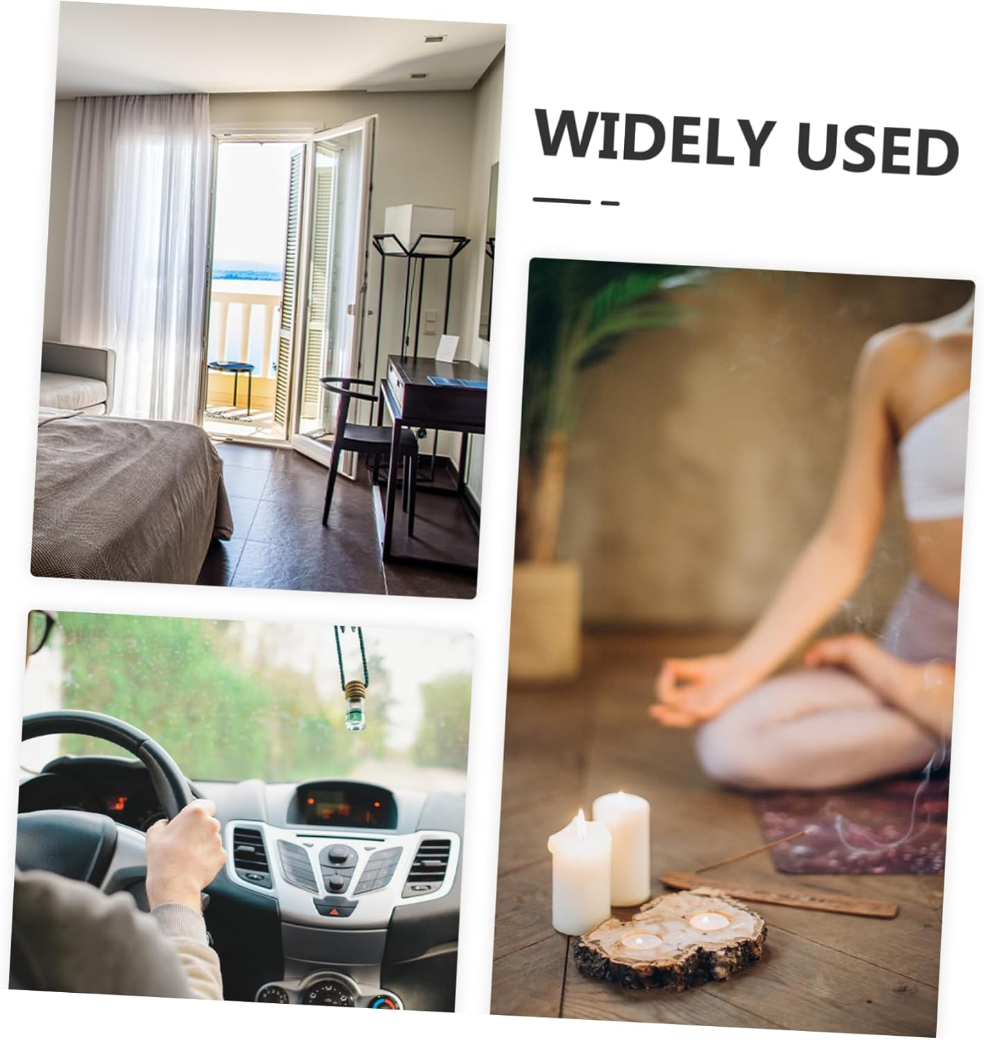 Aromatherapie Diffuser Aus Holz Runder Duftspender Für Ätherische Öle Stilvolles Design Für Zuhause Büro Und Auto Natürliche Holzoptik Zur Schaffung Einer Entspannenden – Bild 3