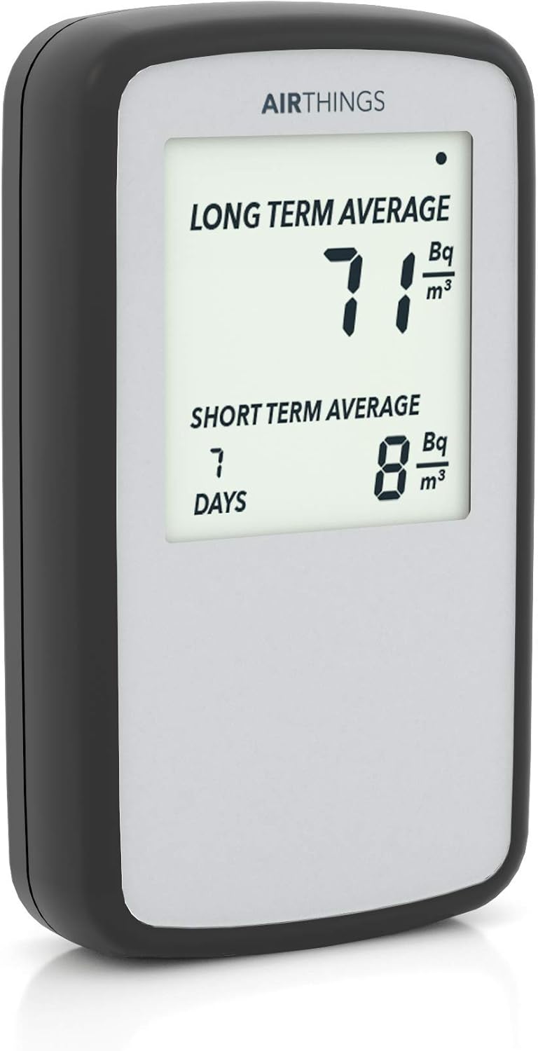 Corentium Home von AirThings, Radon-Gasdetektor, internationale Version in Bq/m