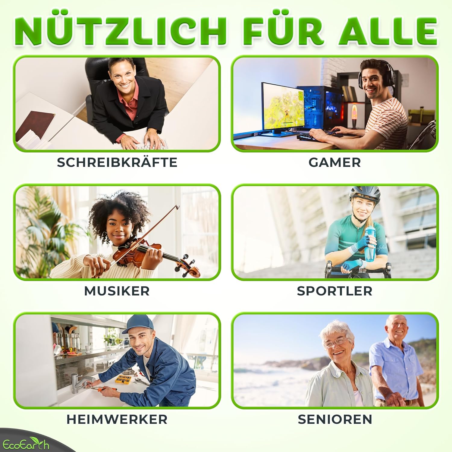 EcoEarth Finger- und Handmassagegerät für Tiefenmassage – Akupressur-Massagerollen für Arthritis, Karpaltunnelsyndrom, Stress und Schmerzlinderung – Bild 7