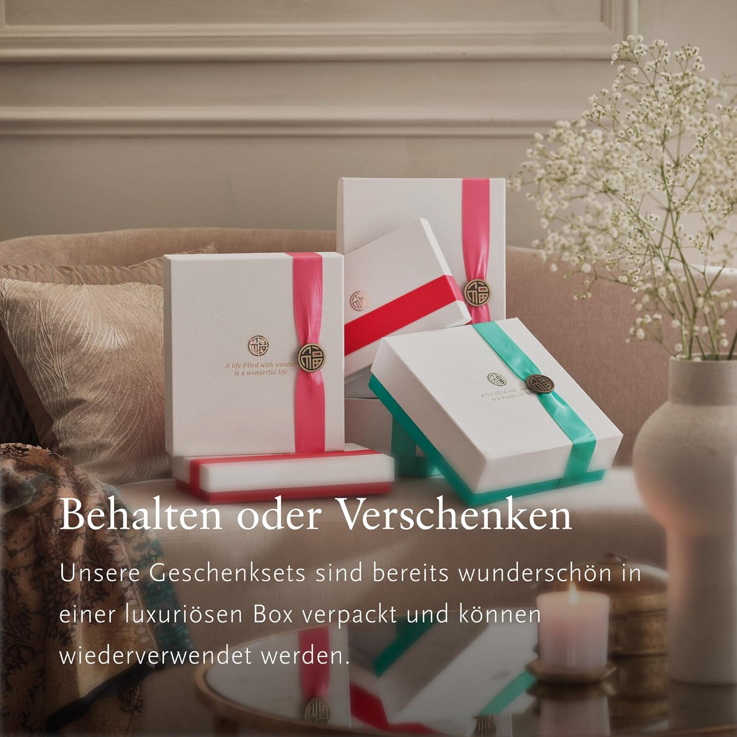 RITUALS The Ritual of Sakura Medium Geschenkset, Haut-, Bade- und Körperprodukte, einschließlich Kerze, angereichert mit Kirschblüten und Reismilch. Ein perfektes Geschenk für Weihnachten – Bild 5