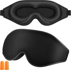 URAQT 3D-Schlafmaske für Seitensch...