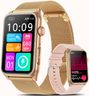Marsyu 2026 Damen-Smartwatch mit EK...