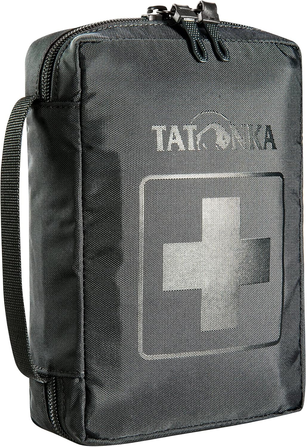 Tatonka First Aid S – Erste-Hilfe-Tasche (ohne Inhalt) mit geteiltem Hauptfach und Gürtelschlaufe – zum Selbstbefüllen – Maße: 18 x 12,5 x 5,5 cm
