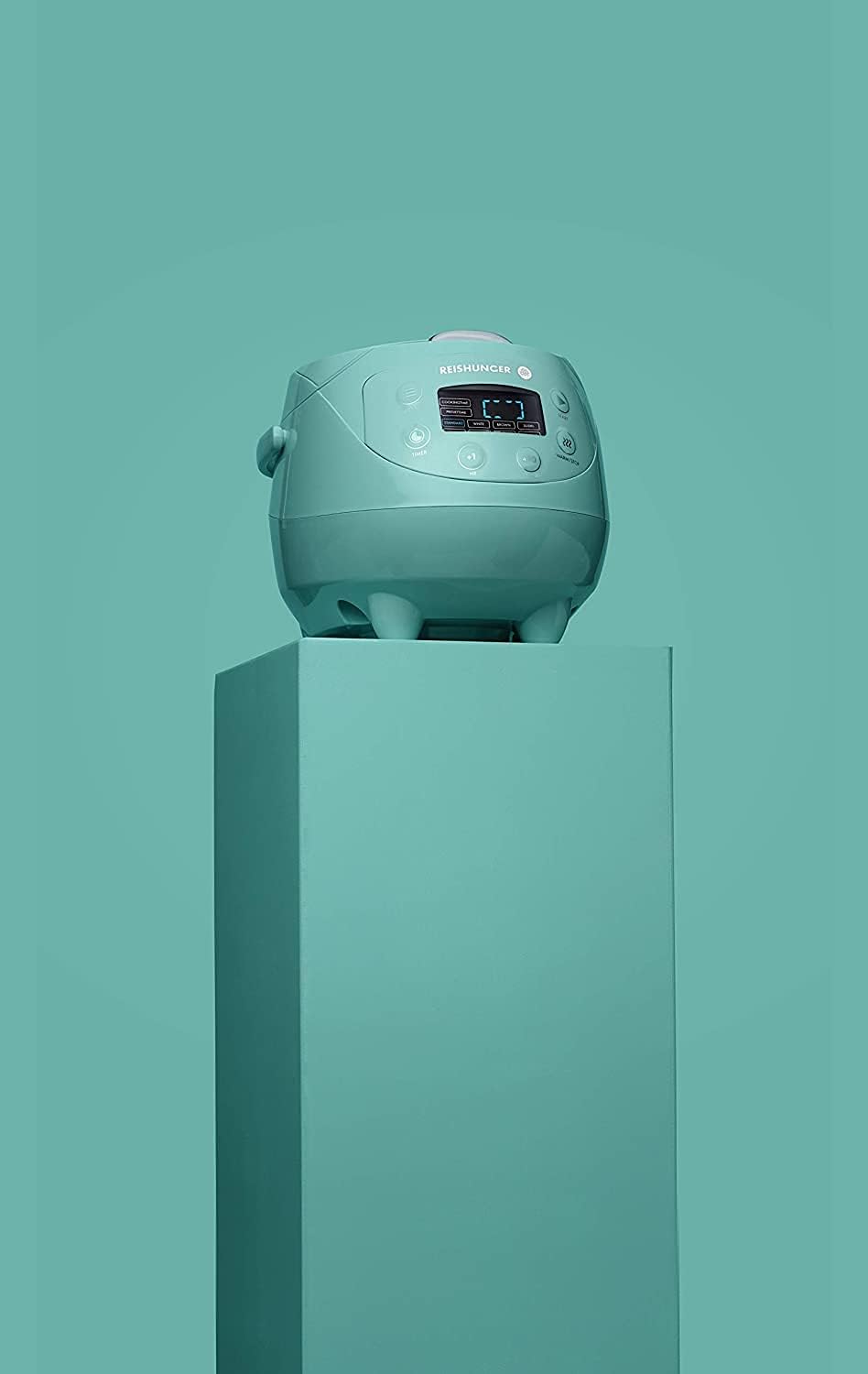 Reishunger Digitaler Reiskocher 0,6L, 350W, 220V Mehrzweckkocher mit 8 Programmen, 7-Phasen-Technologie, Premium-Innentopf, Timer und Warmhaltefunktion – Reis für bis zu 3 Personen | Warmhaltefunktion, Timer und Premium-Topf – kleiner Multikocher und Dampfgarer – 8 Programme, 7-Phasen-Technologie – Bild 5