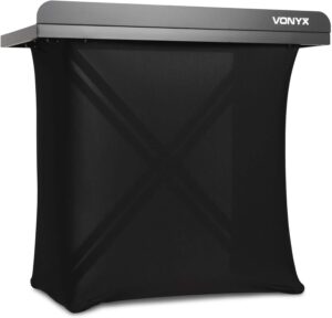 Vonyx DBE100 Mobiler DJ-Tisch, 1 Me...