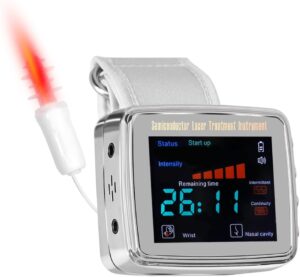 650-nm-Phototherapie-Uhr mit 13 Lic...