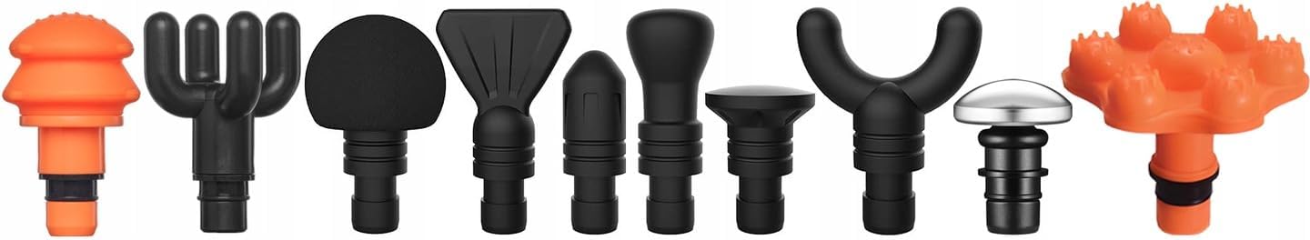 LTC Profi-Massagepistole mit 10 Aufsätzen – 30 Geschwindigkeitsstufen – Massagegerät für Nacken, Rücken, Schultern & Muskeln – LCD-Display – Kabellos & leise – Massagepistole – Koffer – Schwarz – Bild 8