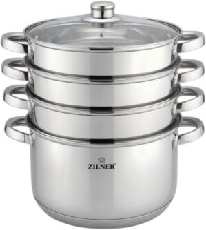 Dampfgarer-Set 5-teilig, 24 cm, 3x ...