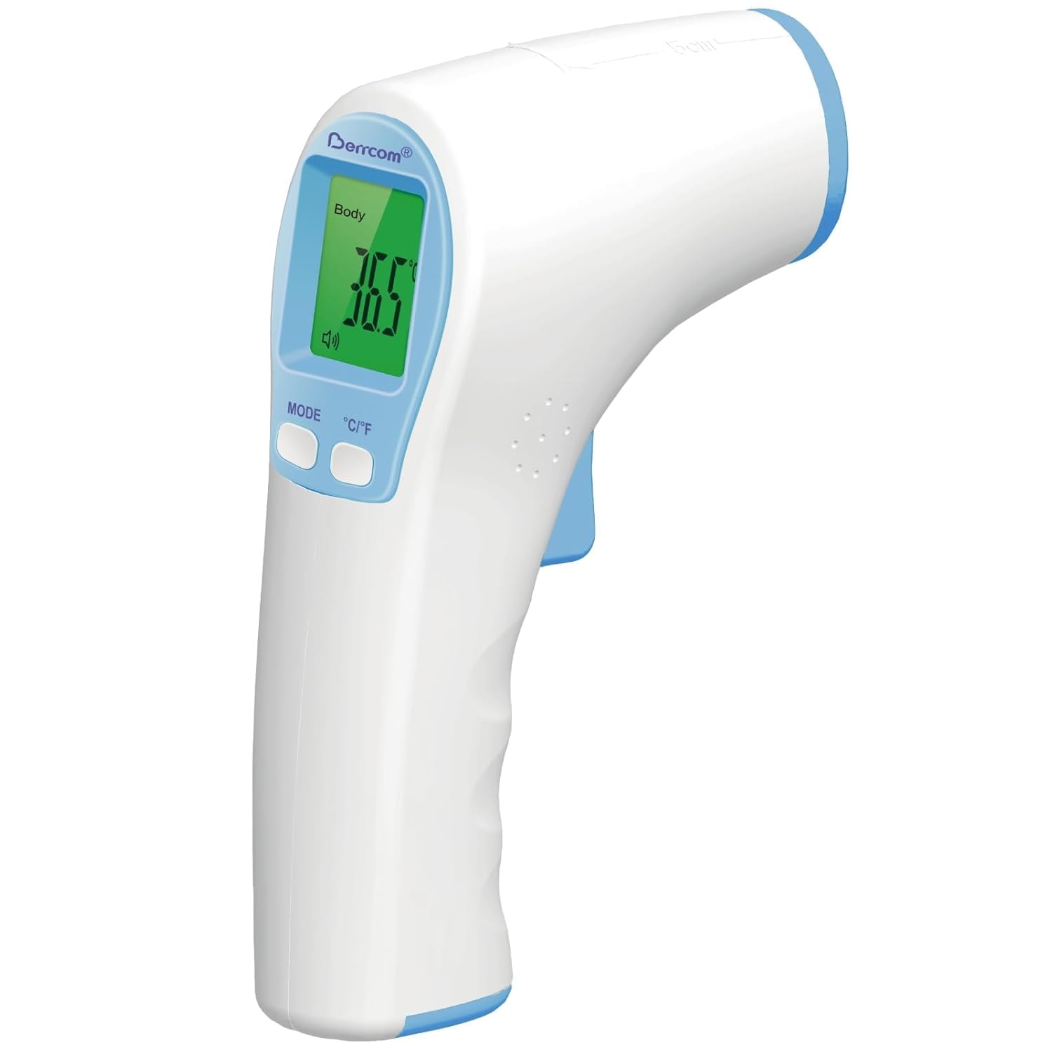Berrcom Fieberthermometer, kontaktloses Infrarot-Stirnthermometer für Babys, Kinder, Erwachsene, digitales medizinisches Thermometer 3 in 1 mit sofort genauen Messwerten