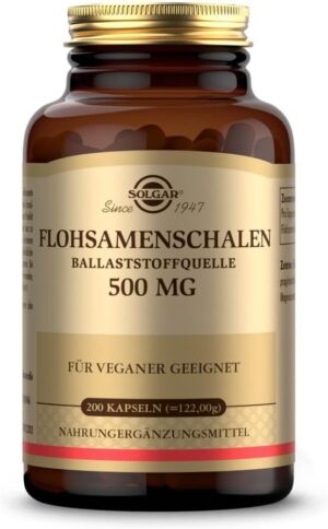 SOLGAR Flohsamenschalen 500 mg – ...