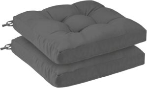 2er-Set Outdoor-Sitzkissen, wasserd...