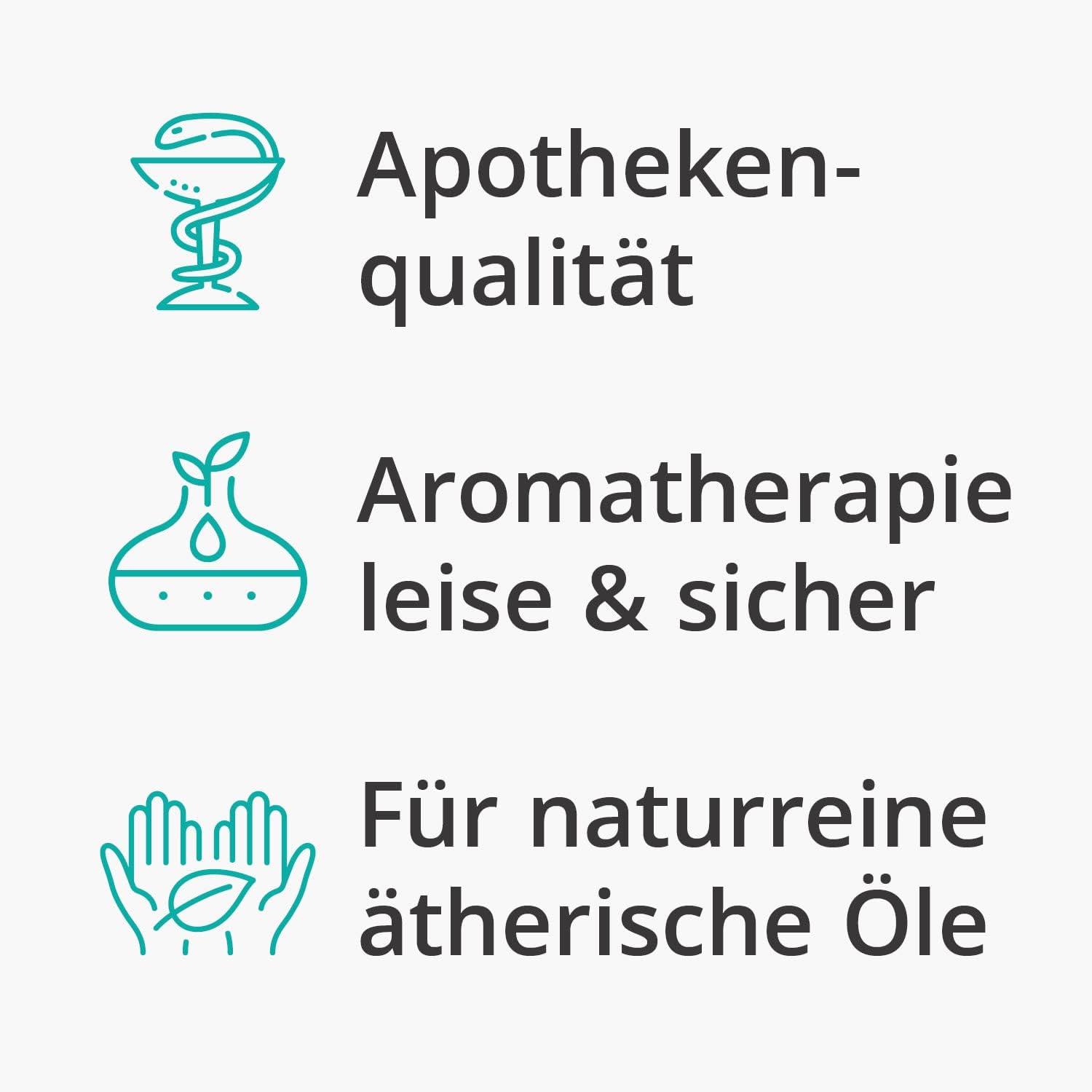 Aromadiffusor im Holzdesign mit Top 6 Set natürlichen ätherischen Ölen - Aromadiffusor - 300 ml - Leise Ultraschalltechnologie - Luftbefeuchter - LED-Beleuchtung – Bild 4