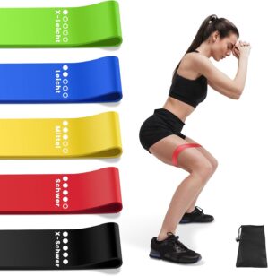 Widerstandsbänder, Fitnessbänder-...