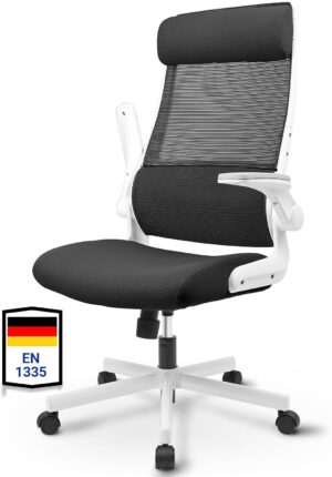 MELOKEA Ergonomischer Bürostuhl, N...